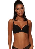 Gossard Lace Push-Up BH Black 70 G