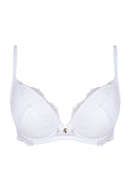 Gossard Lace Push-Up BH White 70 G