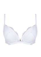 Gossard Lace Push-Up BH White 70 G