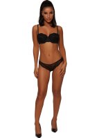 Gossard Lace Trägerloser Push-Up BH Black 70 I