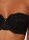 Gossard Lace Trägerloser Push-Up BH Black 75 E