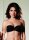 Gossard Lace Trägerloser Push-Up BH Black 75 E