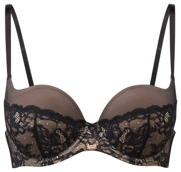 Gossard Super Smooth Glamour Lace Push-Up BH Black/Nude 85 E