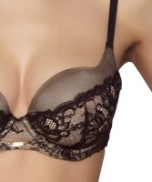 Gossard Super Smooth Glamour Lace Push-Up BH Black/Nude 85 E