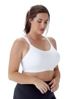 Berlei Sport Ultimate Performance Sport Crop Top mit Bügel White 75 E