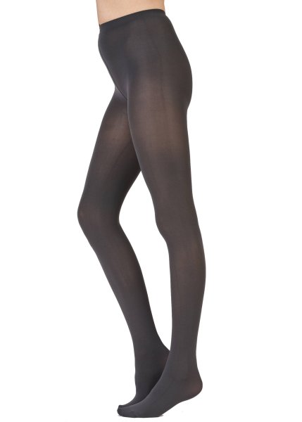 Pretty Polly Premium Opaques 60D 3D Opaque Tights Charcoal XL