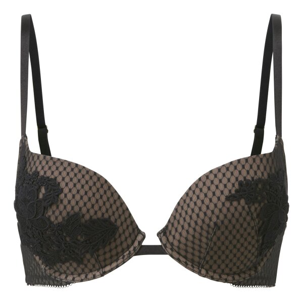 Gossard Geo-Chic Push-Up BH Black 75 D