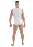 Geronimo Erotic Classic Push Shirt mit Druckknöpfen White