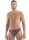 Geronimo Erotic Push or Zipp Mini-Slip mit Druckknöpfen Red S