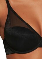 Gossard Glossies Halbgefütterter Triangel BH Black 90 F