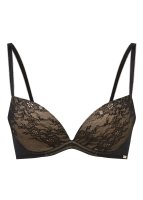 Gossard Glossies Lace Push-Up BH Black 80 A