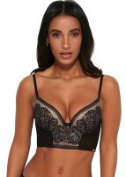 Gossard Encore Push-Up Longline BH Black/Nude 75 E