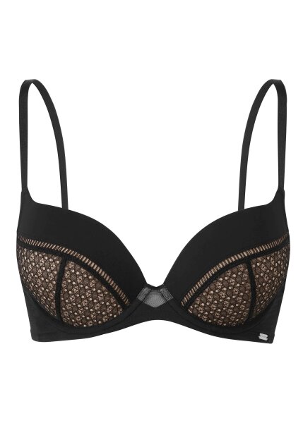 Gossard Graphic Luxe Push-Up BH Black 85 H