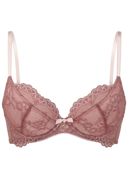 Gossard Lace Push-Up BH Cinder Rose 75 E