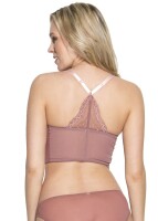 Gossard Lace Longline V-Bügel BH mit Frontverschluss Cinder Rose 70 E