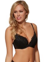 Gossard Swirl Push-Up BH Black 80 A