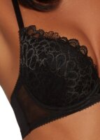 Gossard Swirl Push-Up BH Black 80 A