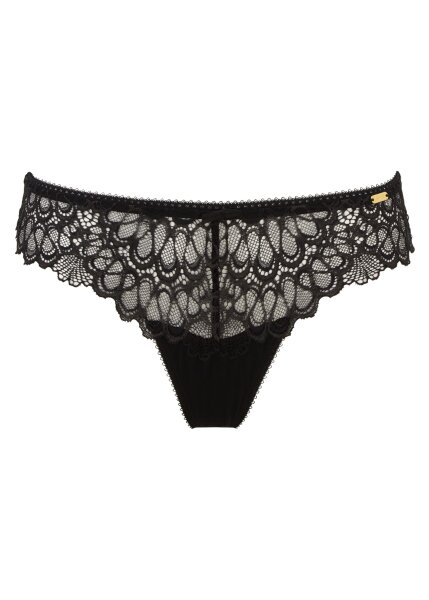 Gossard Swirl String Black M