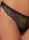 Gossard Swirl String Black L