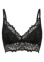 Gossard Swirl Bügelloser Longline BH Black 70 C