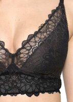 Gossard Swirl Bügelloser Longline BH Black 70 C