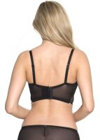 Gossard Swirl Bügelloser Longline BH Black 70 C