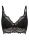 Gossard Swirl Bügelloser Longline BH Black 70 C