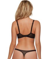 Gossard Lace Push-Up BH Black/ Electric 75 D