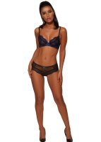 Gossard Lace Natural Push-Up BH Black/ Electric 75 C