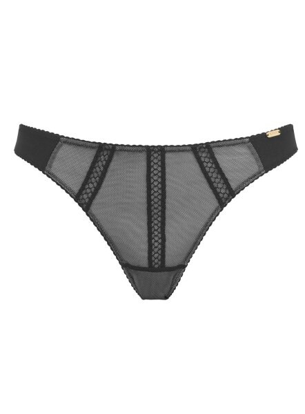 Gossard Shadow Mesh Slip Black/Grey M