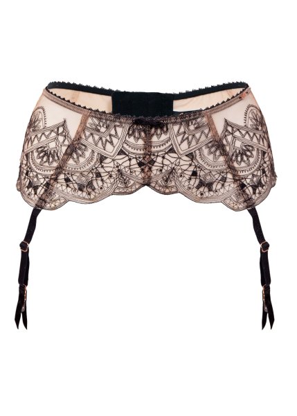 Gossard VIP Henna Strumpfgürtel Black/Nude XS