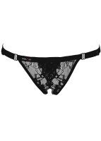 Jenny-Bell Secrets Ouvert String schwarz S-L